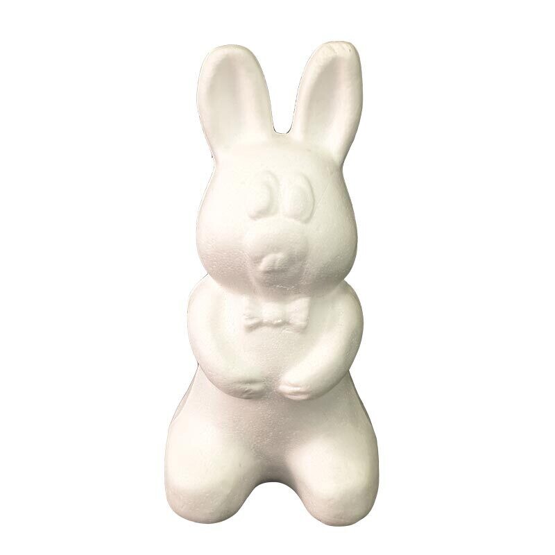Coniglio di Pasqua in polistirolo da Decorare