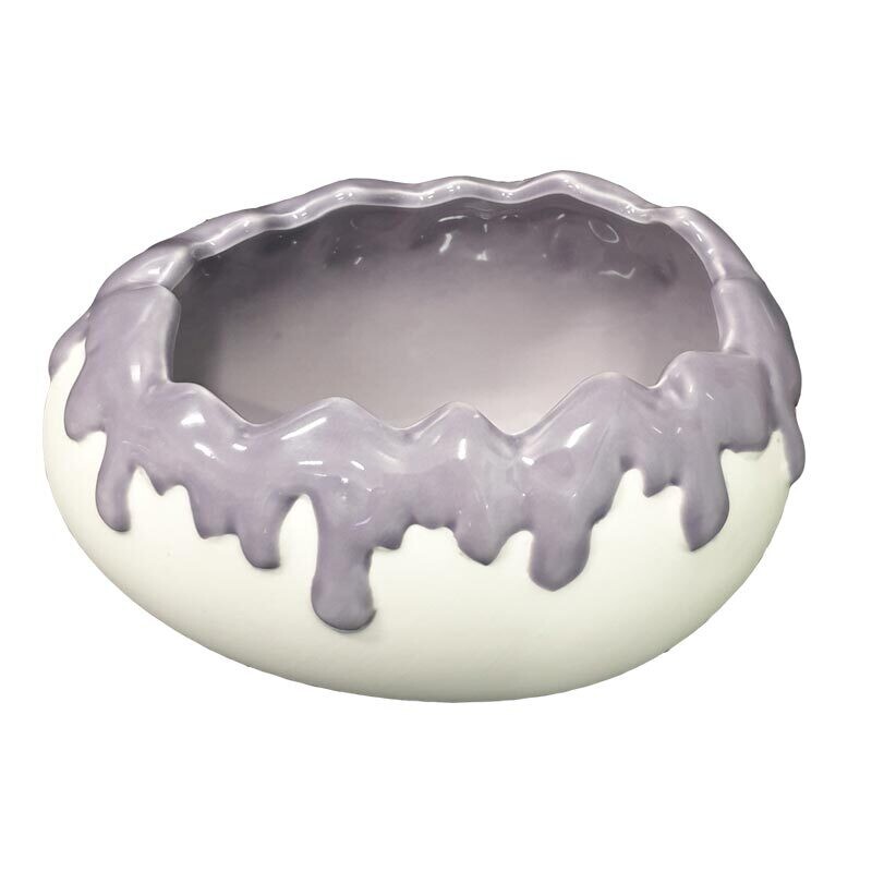 Contenitore Mezzo Uovo in Ceramica