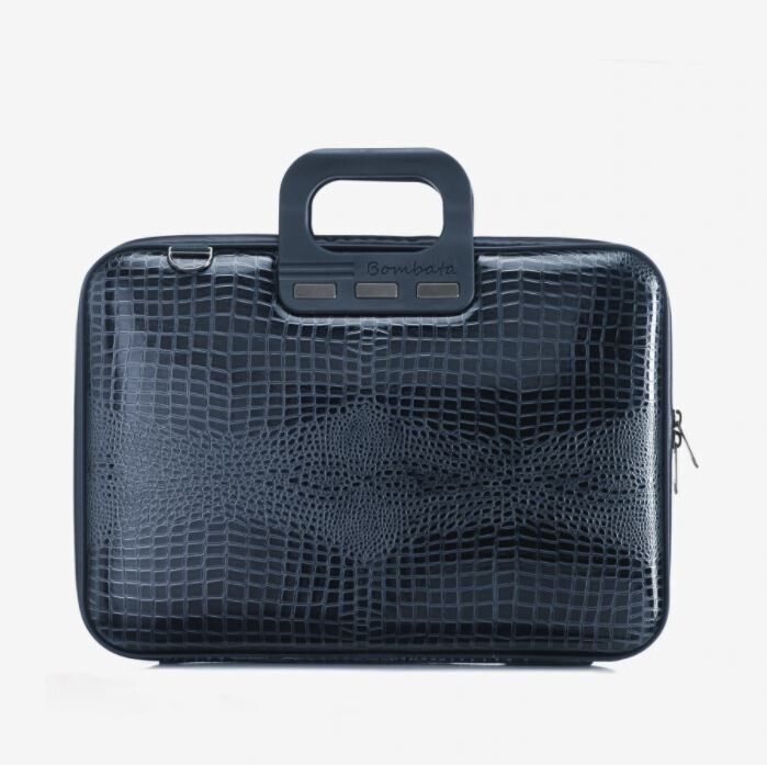 Bombata Borsa Shiny Cocco  - Blu