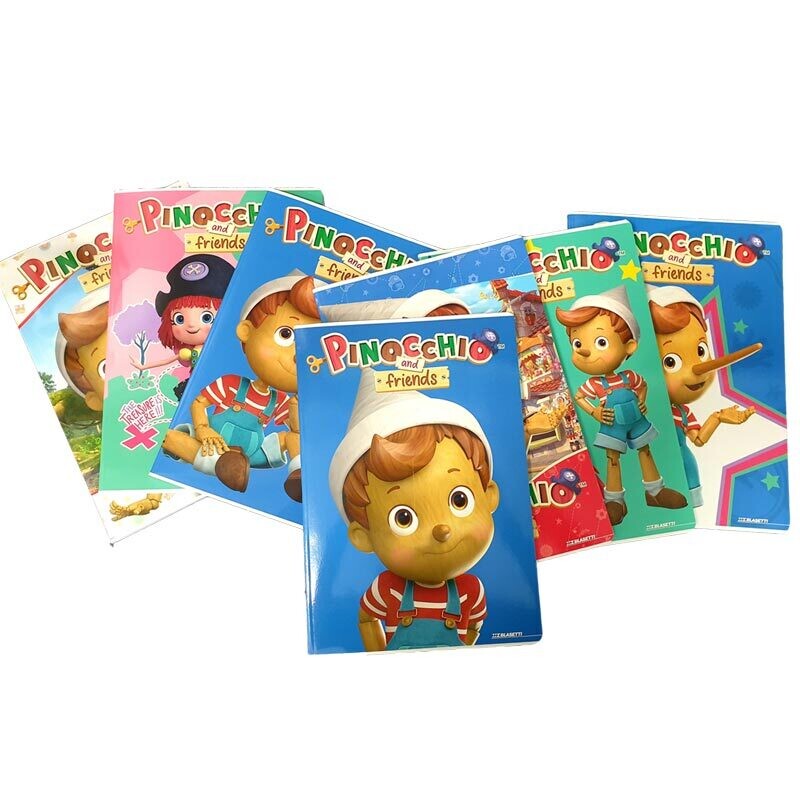 Maxiquaderno Rigo A Limited Edition Pinocchio & Friends | BLASETTI