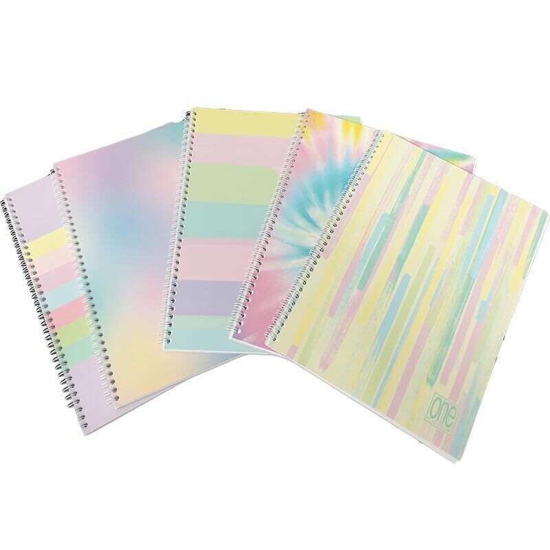 MaxiQuaderno Spirale 5M - One Color Pastel