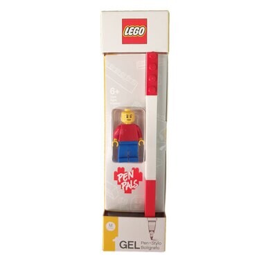 Lego | Penna Gel + Minifigura - Rosso