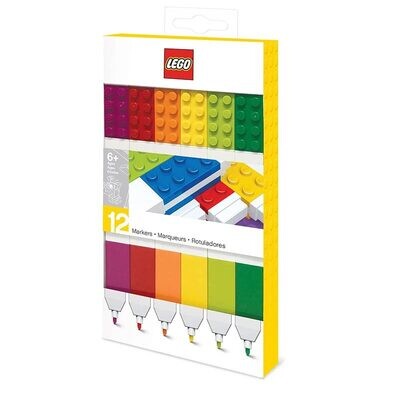 Lego | Confezione 12 Pennarelli Multicolore