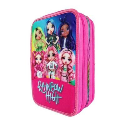 Rainbow High Astuccio 3 Zip  Completo