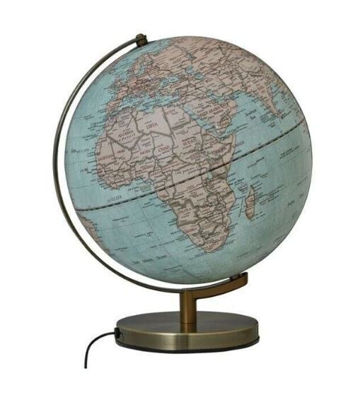 Mappamondo Con Luce - Stellar Antique - Emform