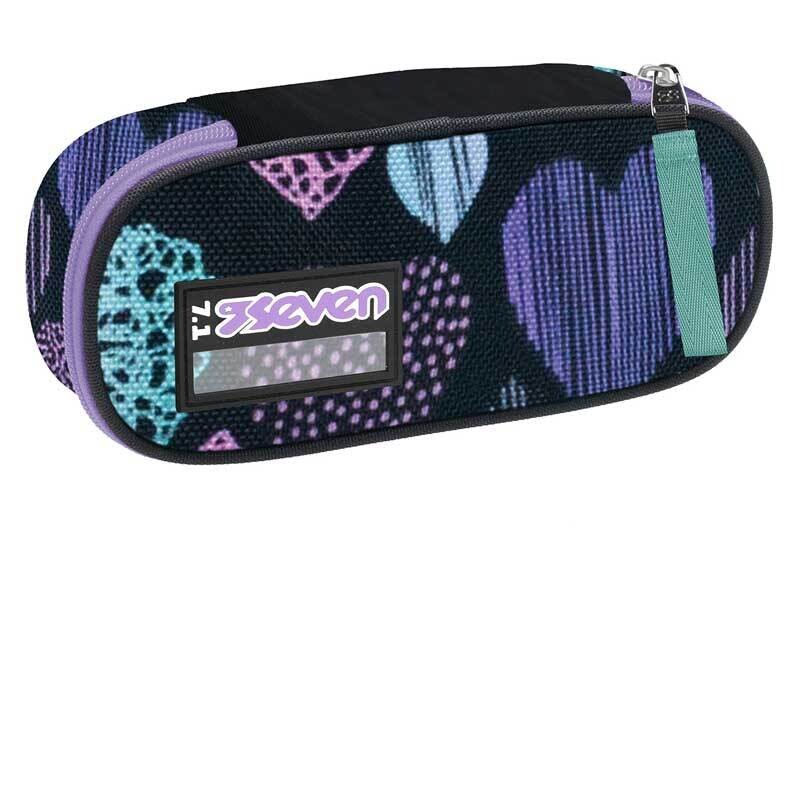 Seven Astuccio Round Plus PatchyHeart Girl