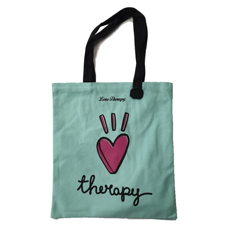 Shopping Bag Love Therapy - Verde Acqua