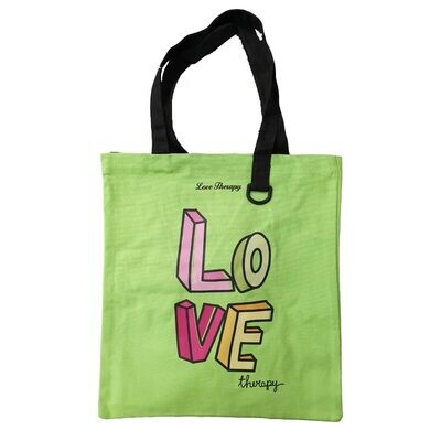 Shopping Bag Love Therapy - Verde