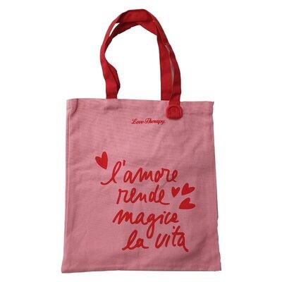 Shopping Bag Love Therapy - Rosa