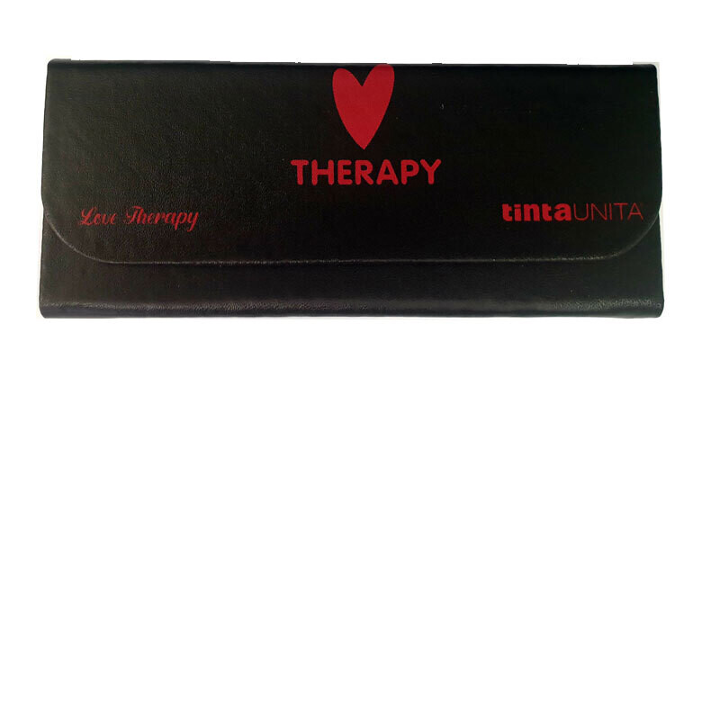 Portaocchiali pieghevole Love Therapy - Nero