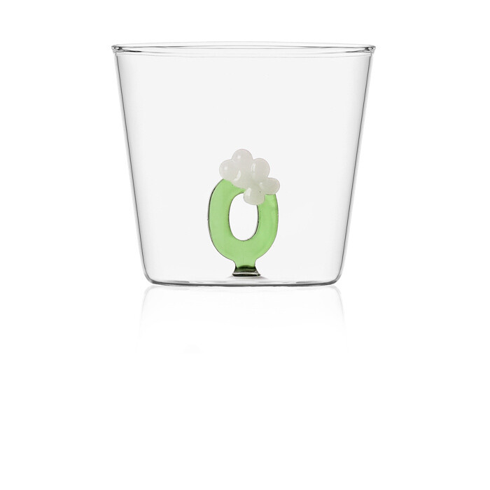 Ichendorf  Bicchiere Tumbler Alfabeto Lettera O  - 35 cl