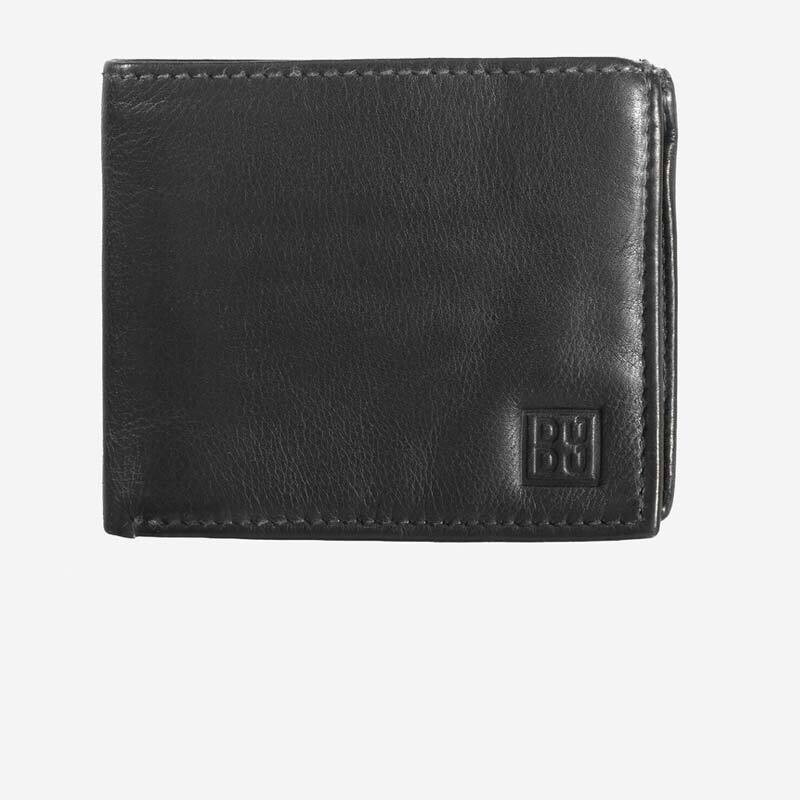 Dudubags Portafoglio uomo in pelle  Vintage Black