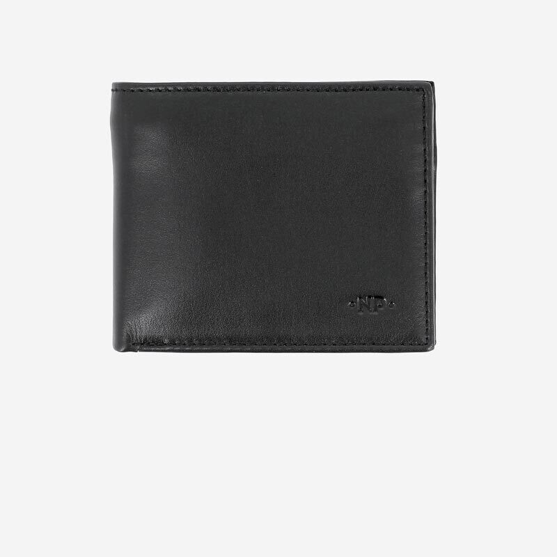 Dudubags Portafoglio in pelle Jeff - Black