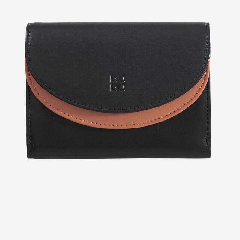 Dudubags Portafoglio donna RFID - Galapagos Nero