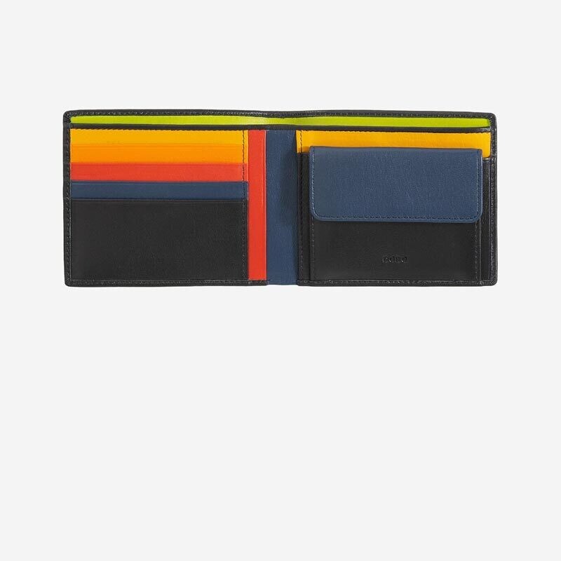 Dudubags Portafoglio Itaga in pelle  - RFID - Nero