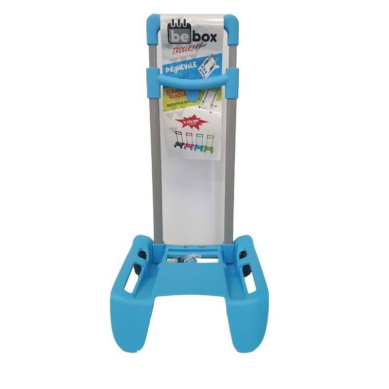 Seven Carrello Trolley per Zaino BE BOX TROLLEY TOP celeste