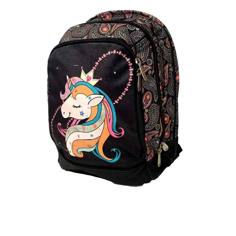 Pool Over Zaino Unicorno con Luci Led - Black