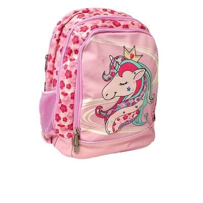 Pool Over Zaino Unicorno con Luci Led - Rosa