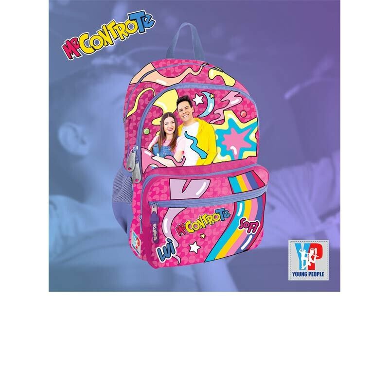 Me Contro Te Zaino Starter - Fuxia - Novità 2022/2023