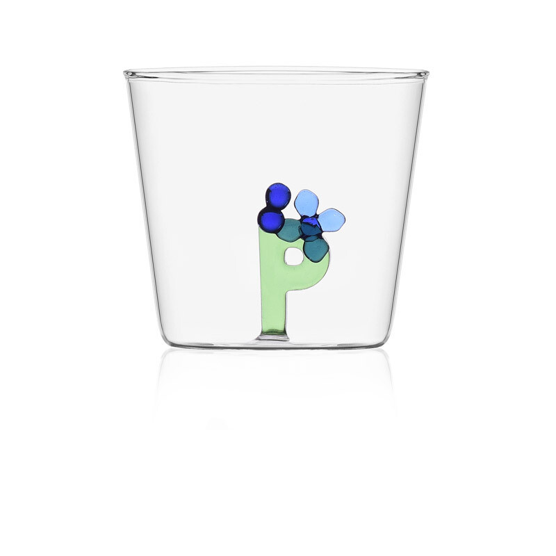 Ichendorf  Bicchiere Tumbler Alfabeto Lettera P  - 35 cl