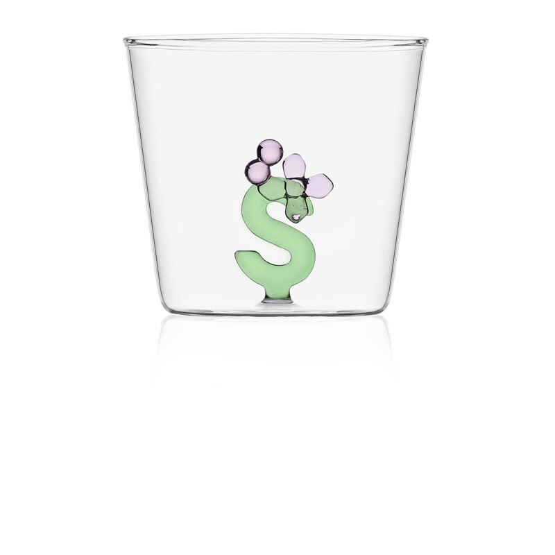 Ichendorf  Bicchiere Tumbler Alfabeto Lettera S  - 35 cl