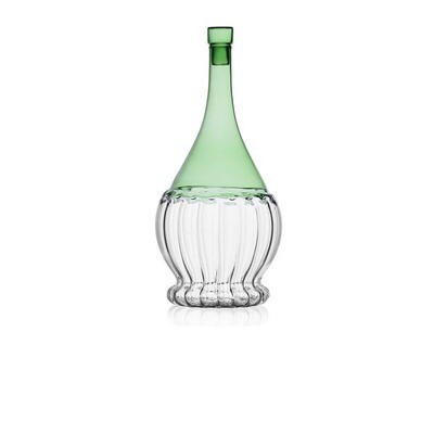 Ichendorf Bottiglia Fiasco Verde "Garden Pic Nic" - H 28,5 cm