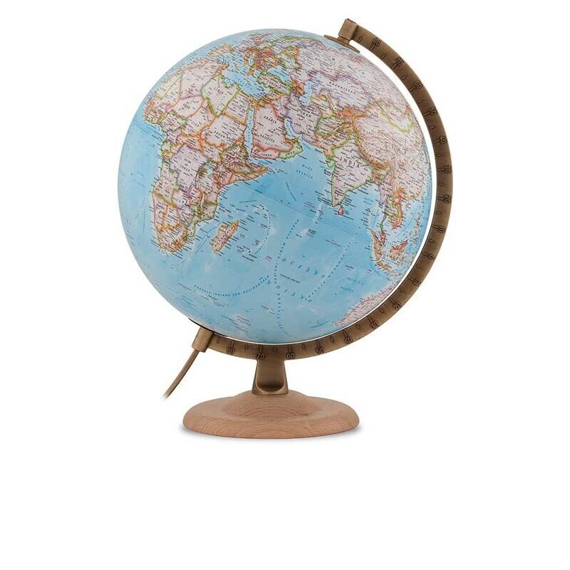 Mappamondo National Geographic Gold Classic - Luminoso Mappamondo National Geographic Gold Classic - Luminoso