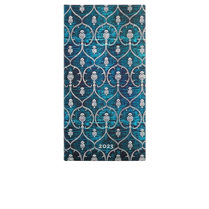 Paperblanks Agenda 2023 Settimanale Slanciata - Velluto Blu