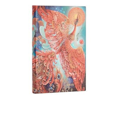 Paperblanks Agenda 2023 Settimanale Maxi - Uccello di Fuoco