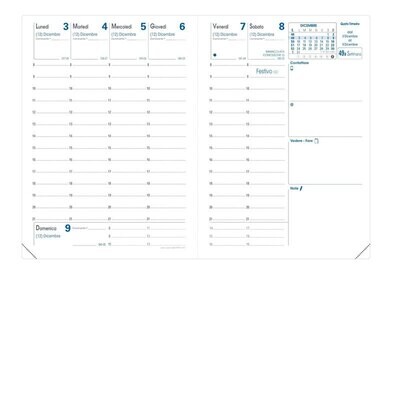 QUO VADIS Ricarica Agenda 2026 - Rigiro - Settimanale - 9x12,5cm QUO VADIS Ricarica Agenda 2026 - Rigiro - Settimanale - 9x12,5cm