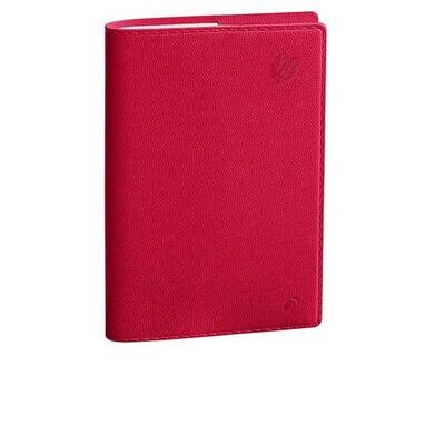 QUO VADIS Agenda - Carla Prestige - Settimanale - 8x10,5cm - Rosso - Anno 2023