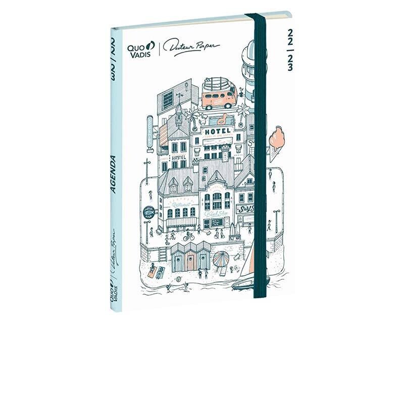 QUO VADIS Agenda - Planner - Settimanale - 15x21cm - Dott.Paper - Anno 2023