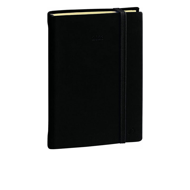 QUO VADIS Agenda - Daily Pocket - Giornaliera - 8,5x13cm - Nero - Anno 2024