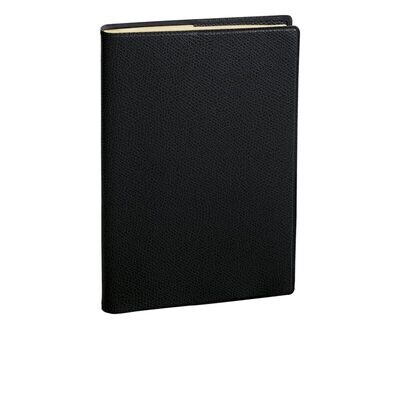 QUO VADIS Agenda - Presidente Prestige - Settimanale - 21x27cm - Impala Nero - Anno 2023