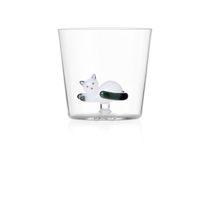 Ichendorf Tumbler Gatto Sdraiato Coda Grigia  - 35 cl