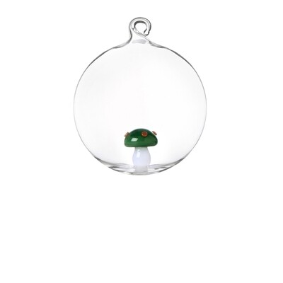 Ichendorf  Palla di Natale Fungo Verde - Alice