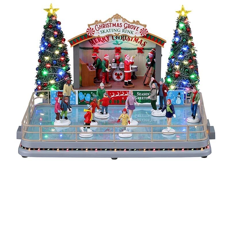 Lemax Christmas Grove Skating Ring