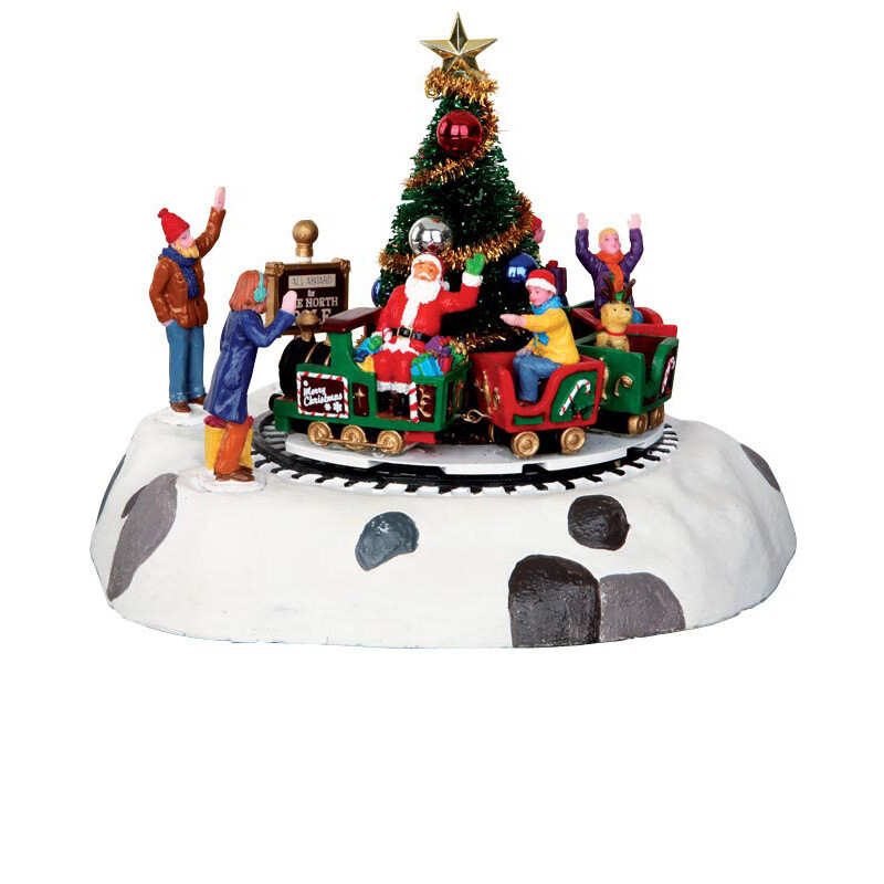 Lemax - Trenino di Babbo Natale con Bambini