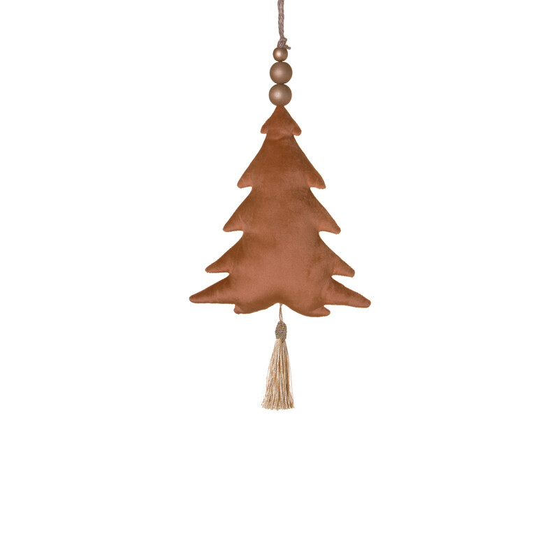 Hogewoning Pendaglio Albero Velvet - H 22 cm