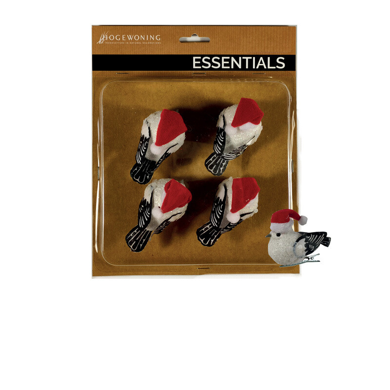 Hogewoning N.4 Clip Uccellino - H 8 cm