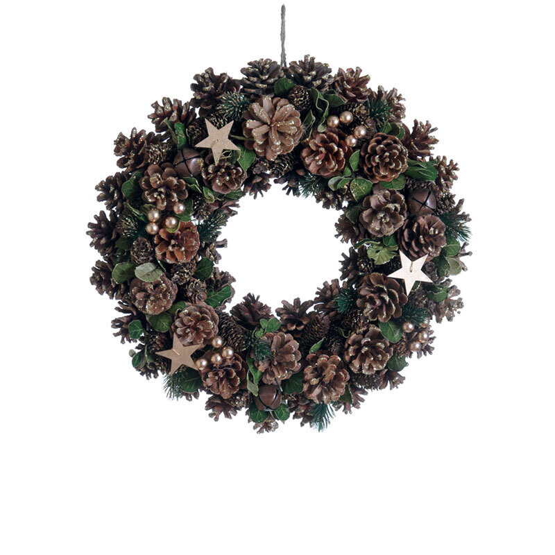 Hogewoning Ghirlanda Gold Berry  - Ø 40 cm