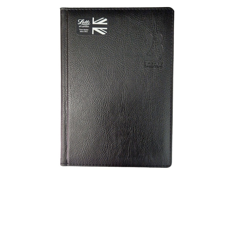 Letts  Agenda Settimanale anno 2025 - 15x21cm - Nero