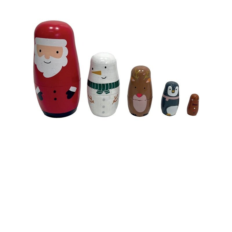 Hogewoning Decorazione Matrioska - H 11 cm