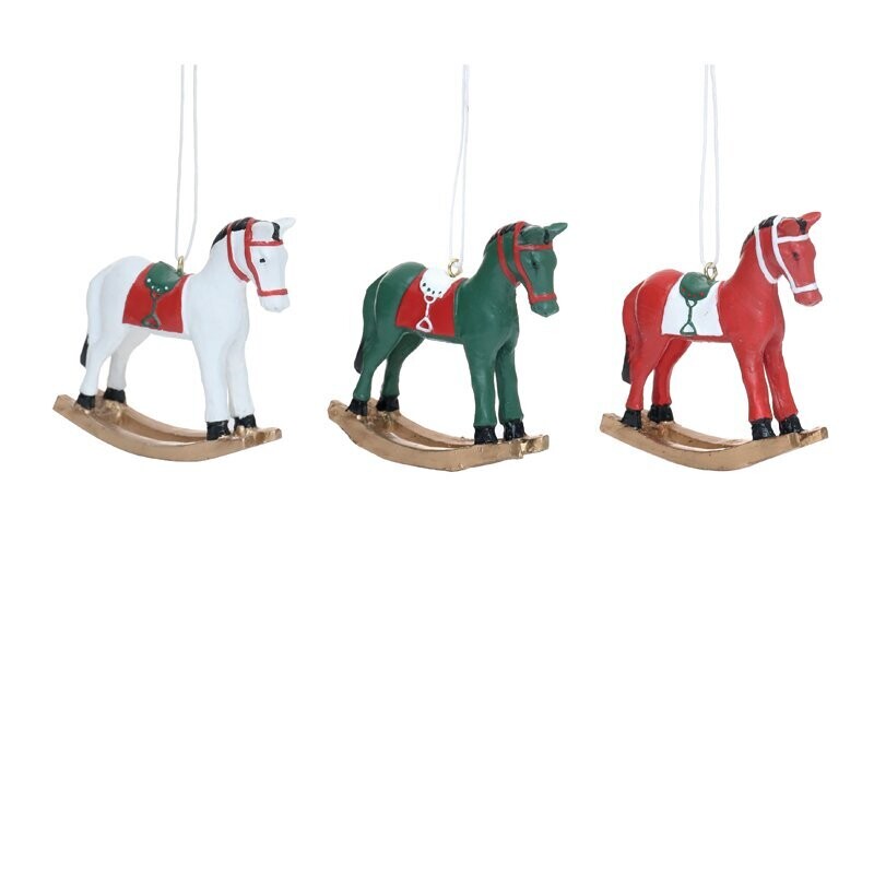 Hogewoning 3 Appendini Cavallo a Dondolo - H 7 cm