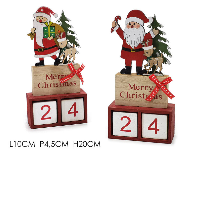 Calendario Avvento Babbo Natale - 2 Soggetti