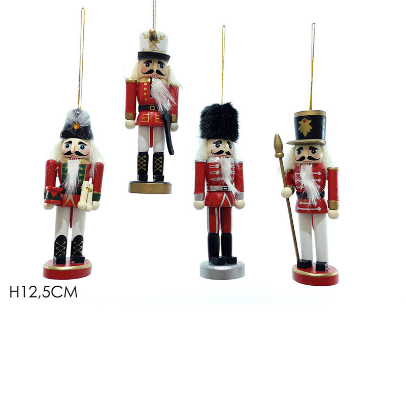 Appendino Soldatino H 12,5 cm -  4 Soggetti