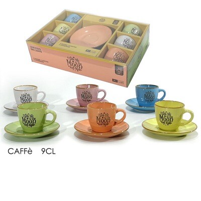 Box 12Tazzine Caffè 9cl Con Piattino