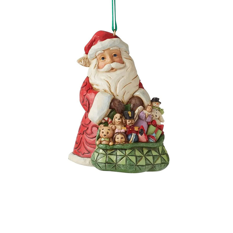 Jimshore Babbo Natale con Giocattoli