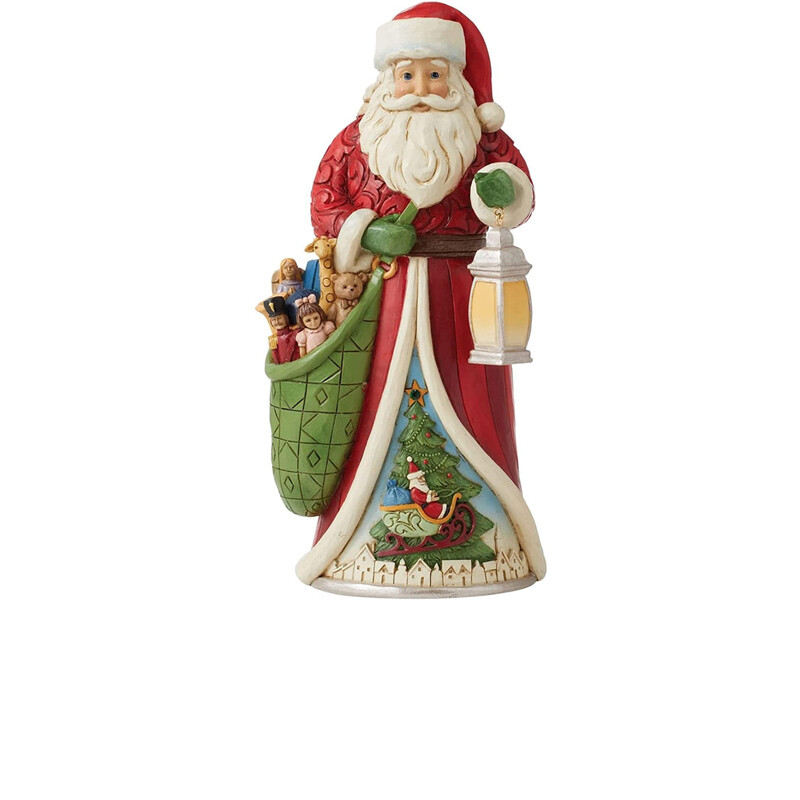 Jimshore Babbo Natale con Sacco Regali