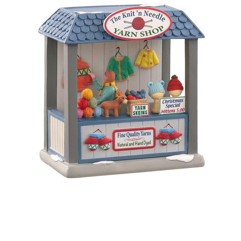 Lemax - Figurine The Knit Yarn Shop